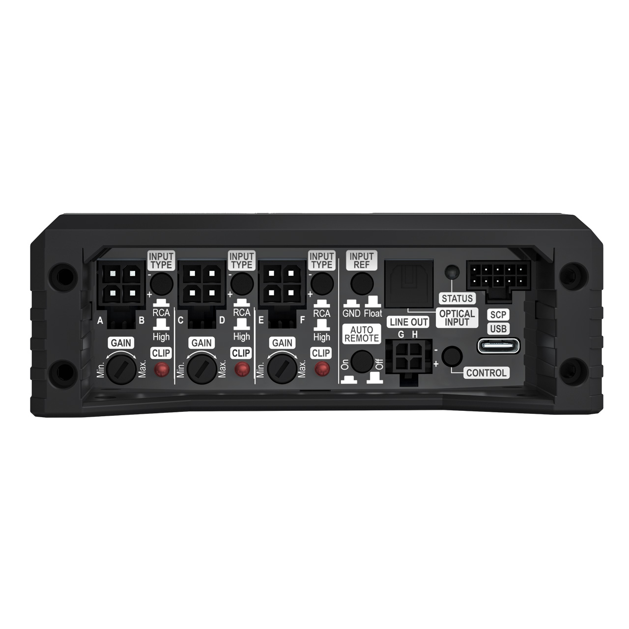 Helix AMPLIFY 206 DSP — input connections